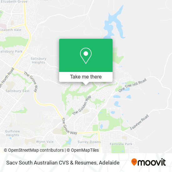 Sacv South Australian CVS & Resumes map