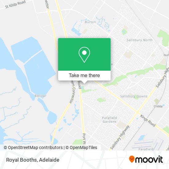 Royal Booths map