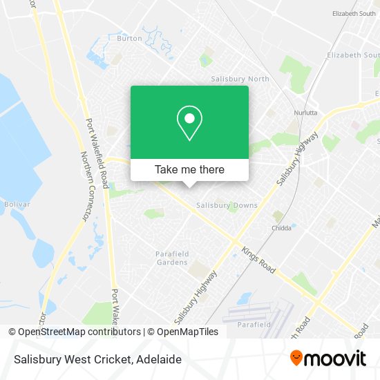 Salisbury West Cricket map