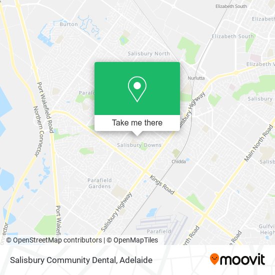 Mapa Salisbury Community Dental