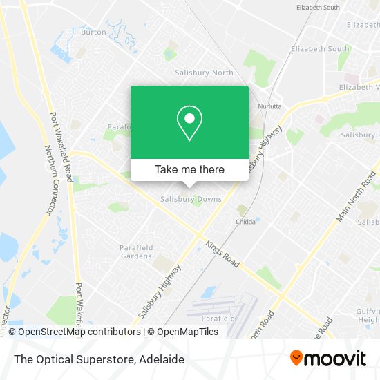 The Optical Superstore map