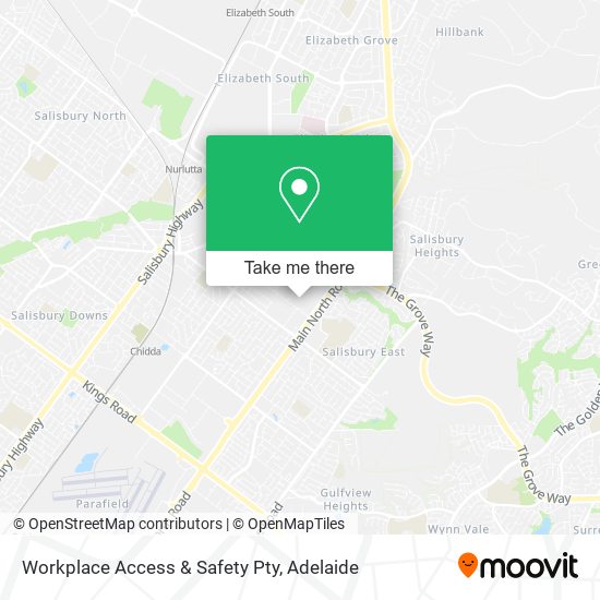 Workplace Access & Safety Pty map