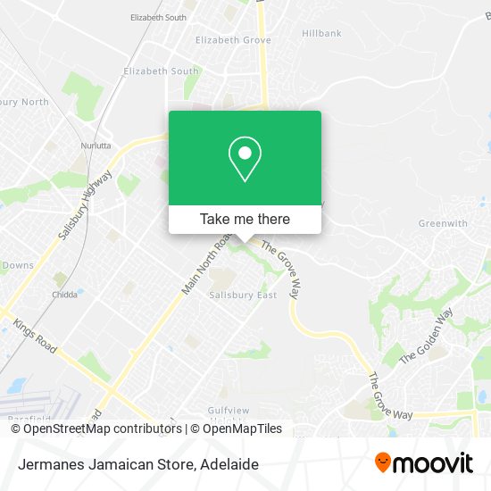 Jermanes Jamaican Store map