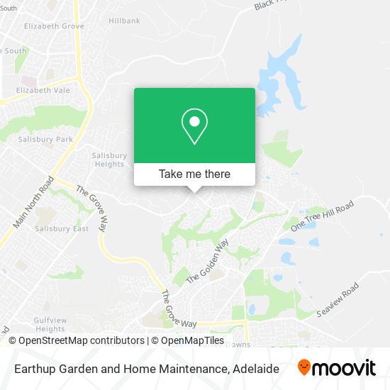 Mapa Earthup Garden and Home Maintenance