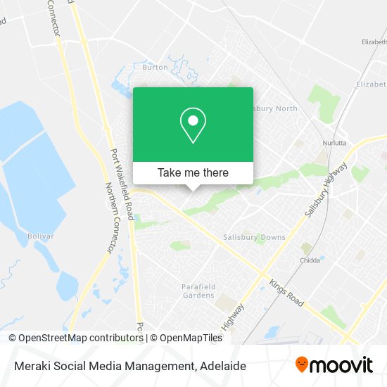 Meraki Social Media Management map