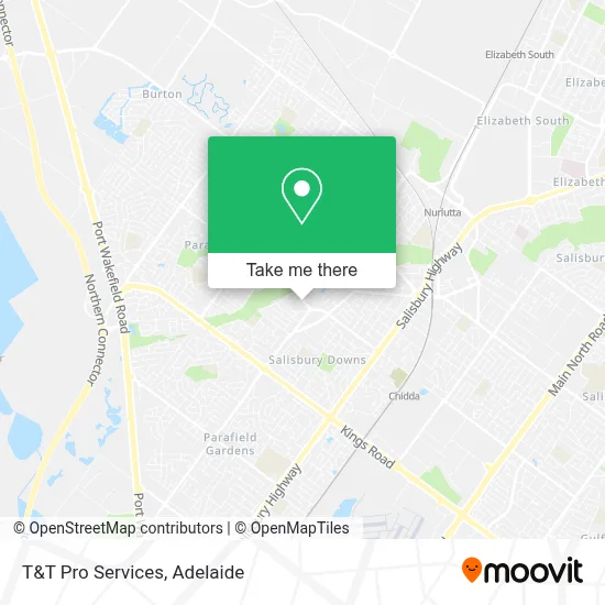 Mapa T&T Pro Services