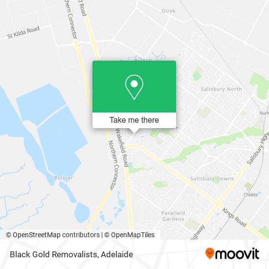 Black Gold Removalists map