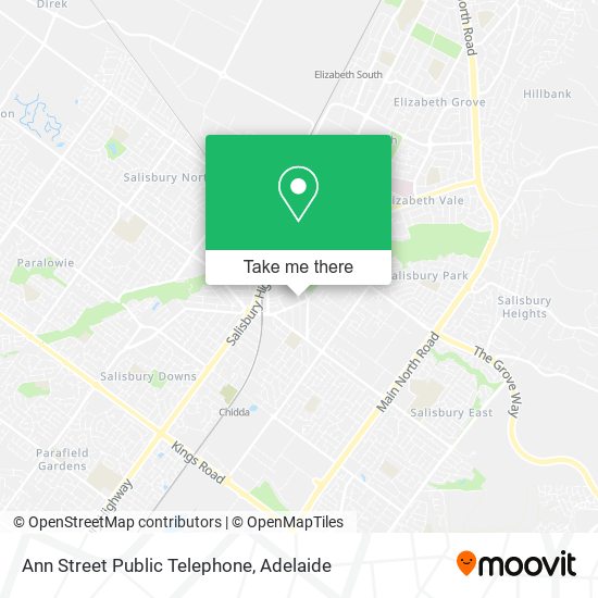 Ann Street Public Telephone map