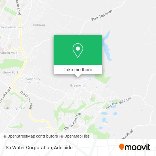 Sa Water Corporation map
