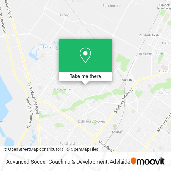 Advanced Soccer Coaching & Development map