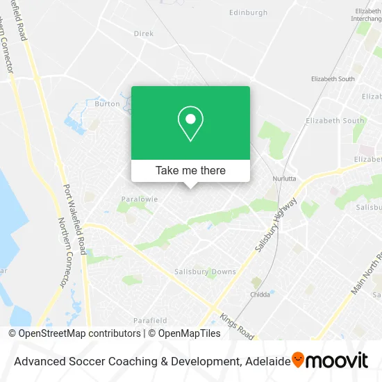 Mapa Advanced Soccer Coaching & Development