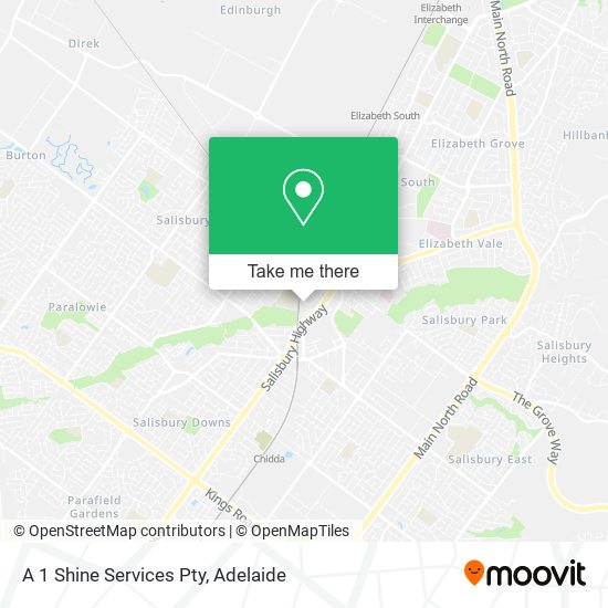 A 1 Shine Services Pty map