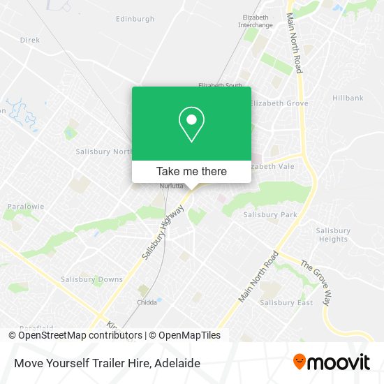 Move Yourself Trailer Hire map