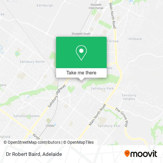 Dr Robert Baird map