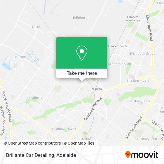 Brillante Car Detailing map