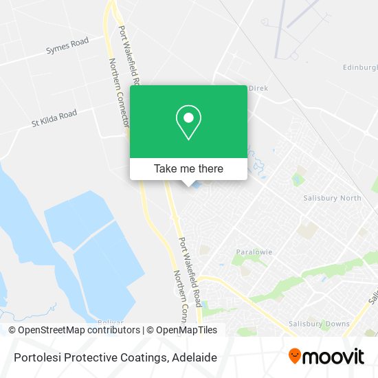 Portolesi Protective Coatings map
