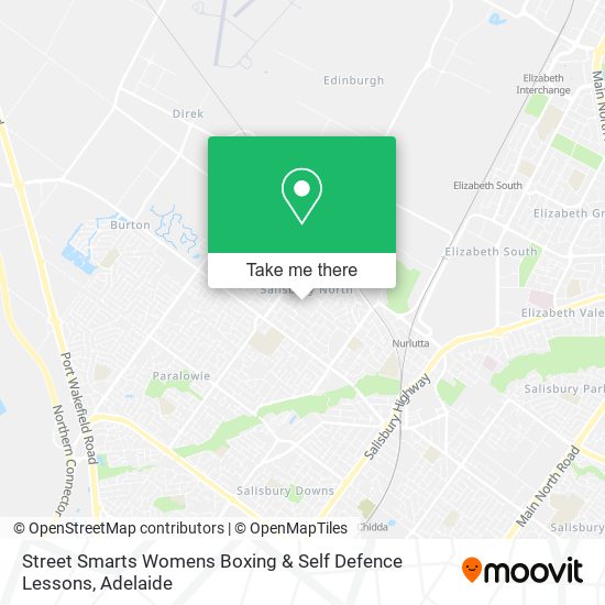 Street Smarts Womens Boxing & Self Defence Lessons map