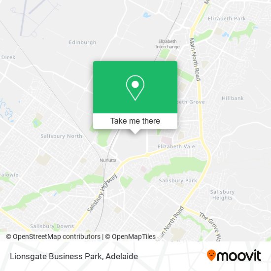 Lionsgate Business Park map