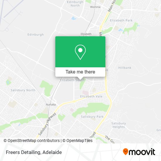 Freers Detailing map