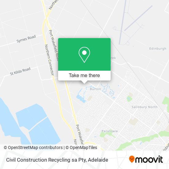 Civil Construction Recycling sa Pty map