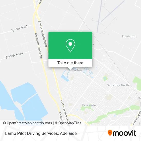 Mapa Lamb Pilot Driving Services
