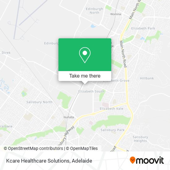 Kcare Healthcare Solutions map