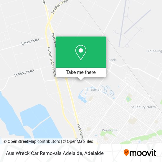 Aus Wreck Car Removals Adelaide map