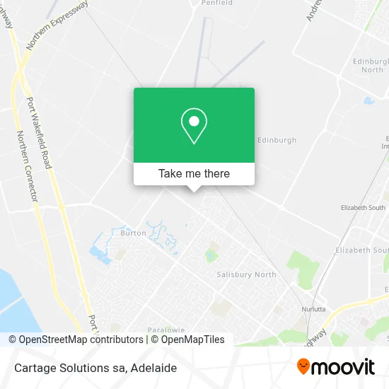 Mapa Cartage Solutions sa