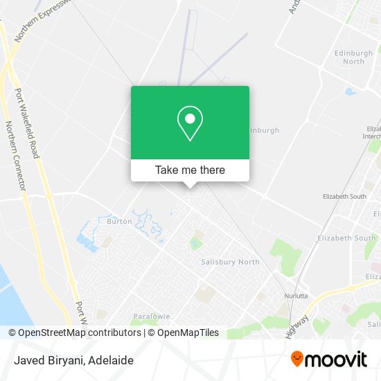 Javed Biryani map