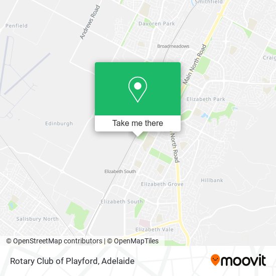 Mapa Rotary Club of Playford