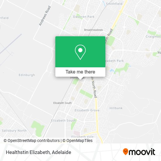 Healthstin Elizabeth map