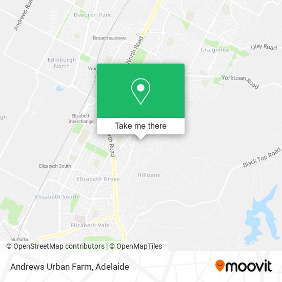 Andrews Urban Farm map