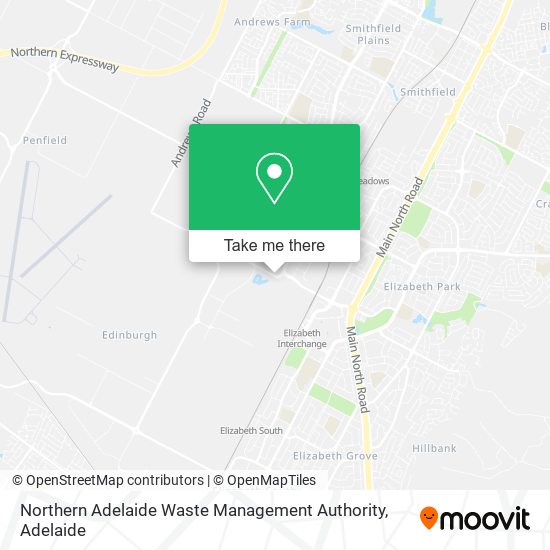 Northern Adelaide Waste Management Authority map