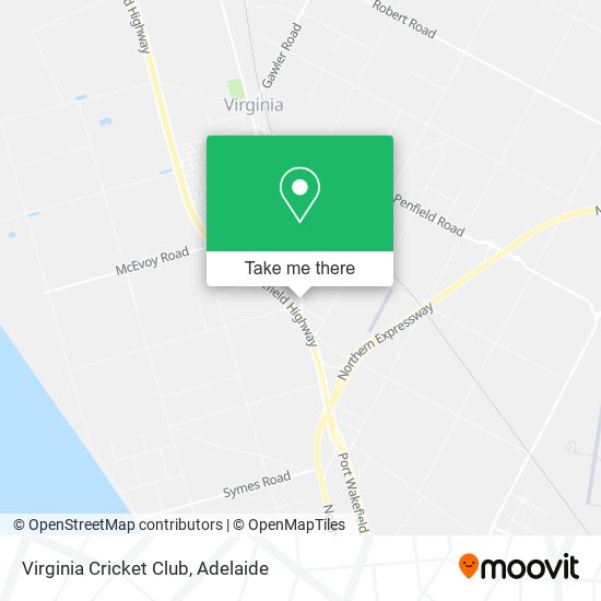 Virginia Cricket Club map