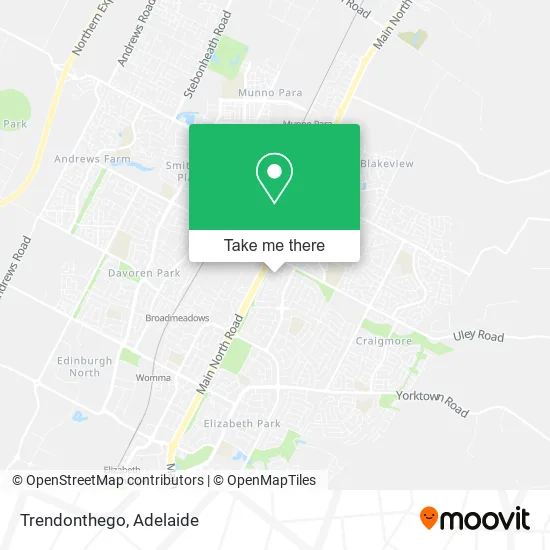 Trendonthego map