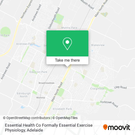 Essential Health Co Formally Essential Exercise Physiology map