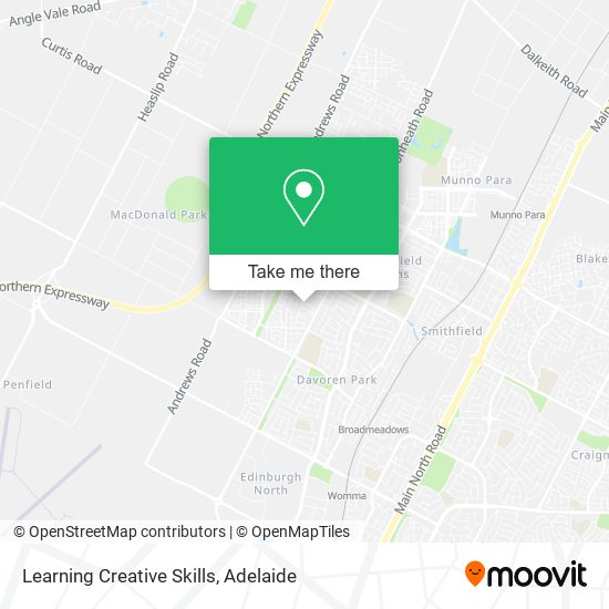 Learning Creative Skills map