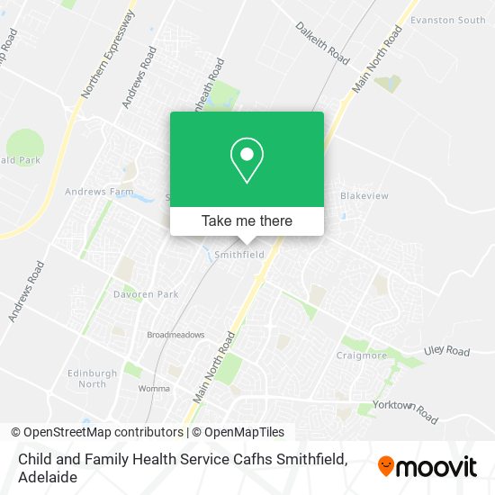 Child and Family Health Service Cafhs Smithfield map