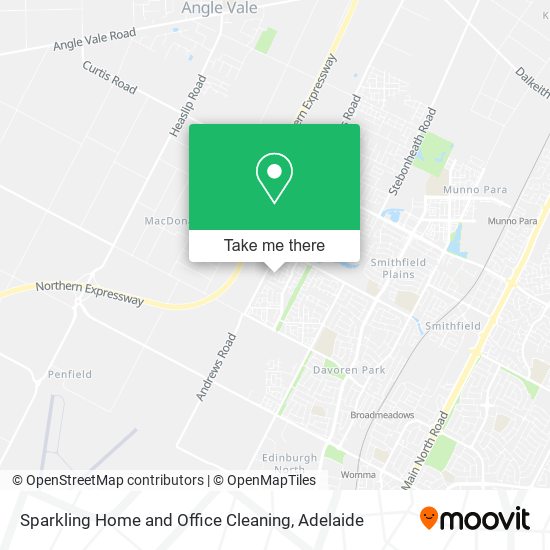 Sparkling Home and Office Cleaning map