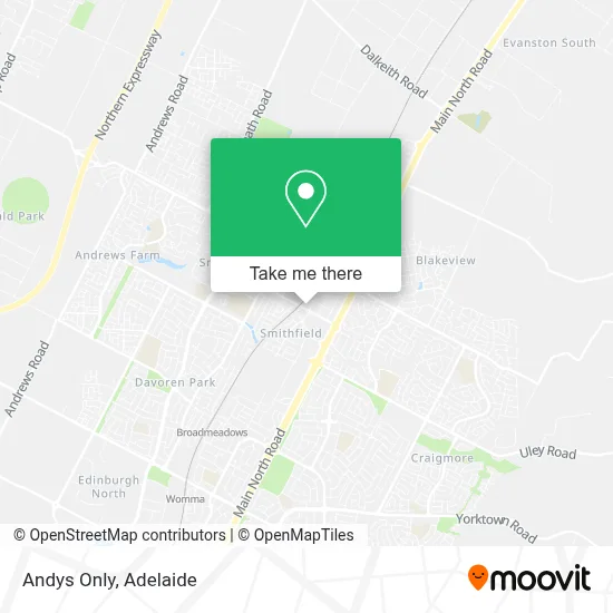 Mapa Andys Only