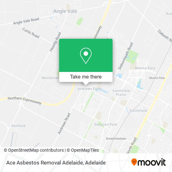 Ace Asbestos Removal Adelaide map