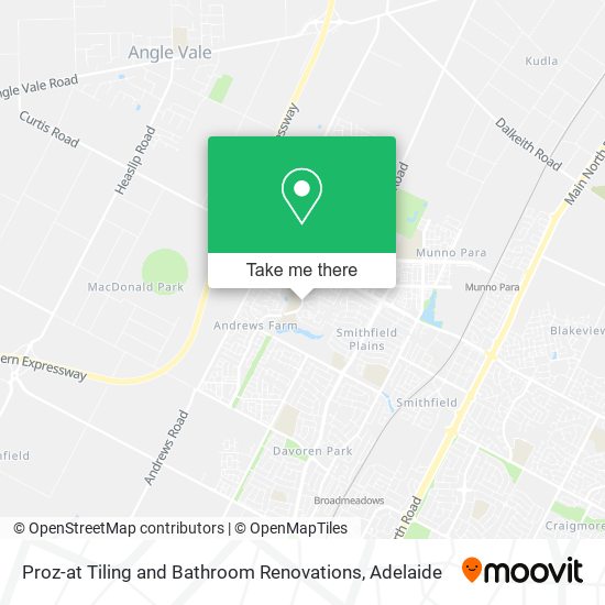 Proz-at Tiling and Bathroom Renovations map