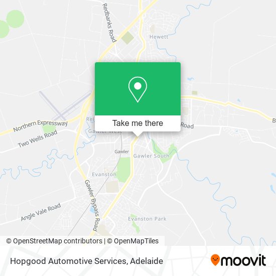 Hopgood Automotive Services map