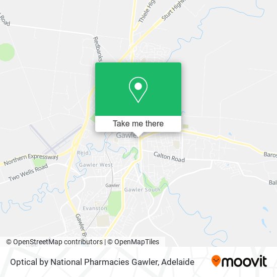 Optical by National Pharmacies Gawler map