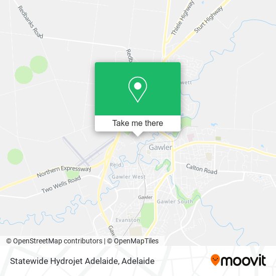 Statewide Hydrojet Adelaide map