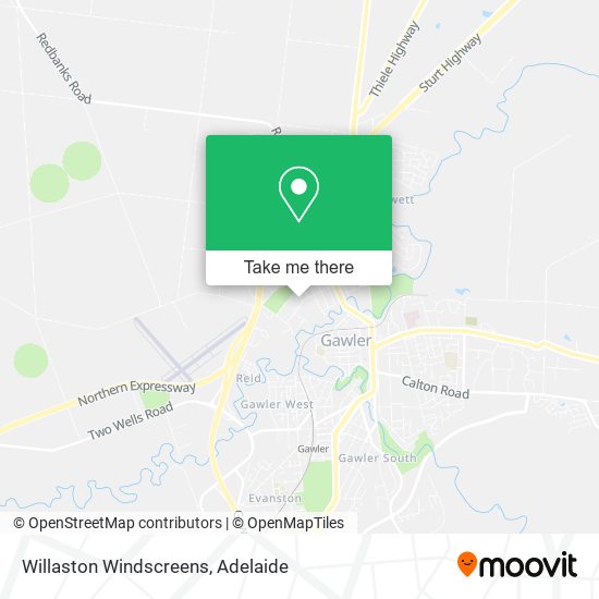 Willaston Windscreens map