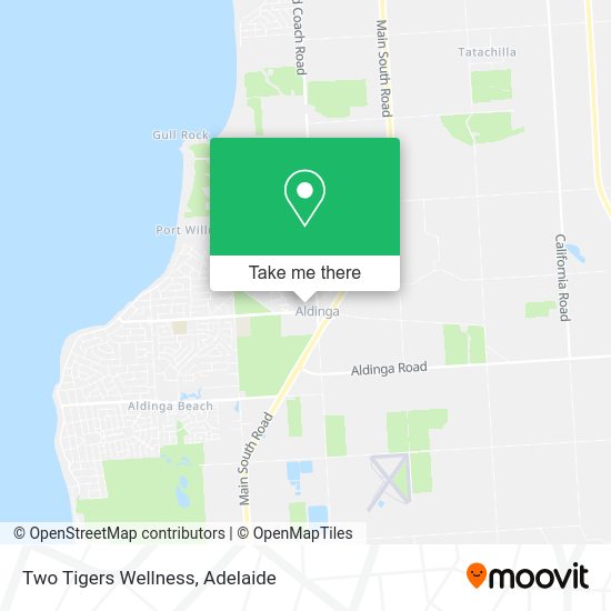 Two Tigers Wellness map