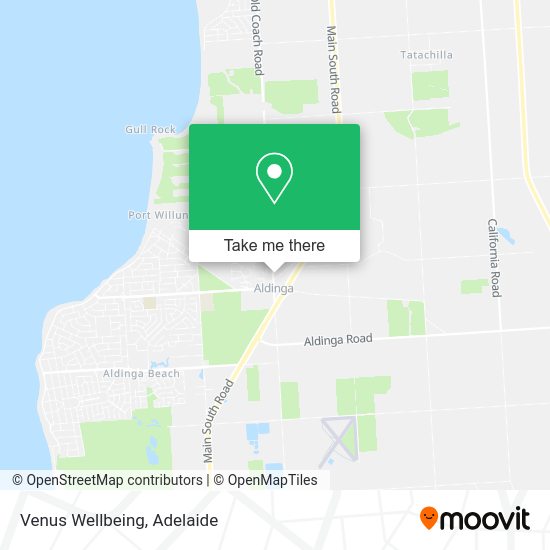 Venus Wellbeing map