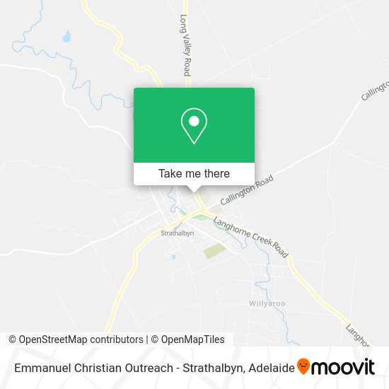 Emmanuel Christian Outreach - Strathalbyn map