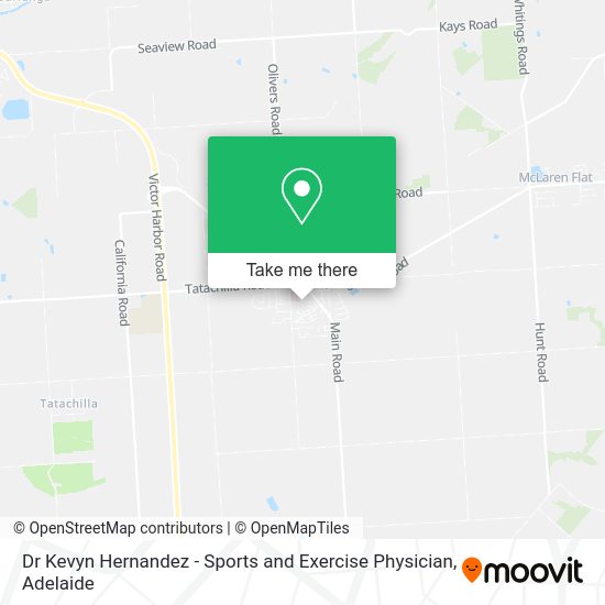 Dr Kevyn Hernandez - Sports and Exercise Physician map